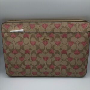 Coach laptop sleeve
